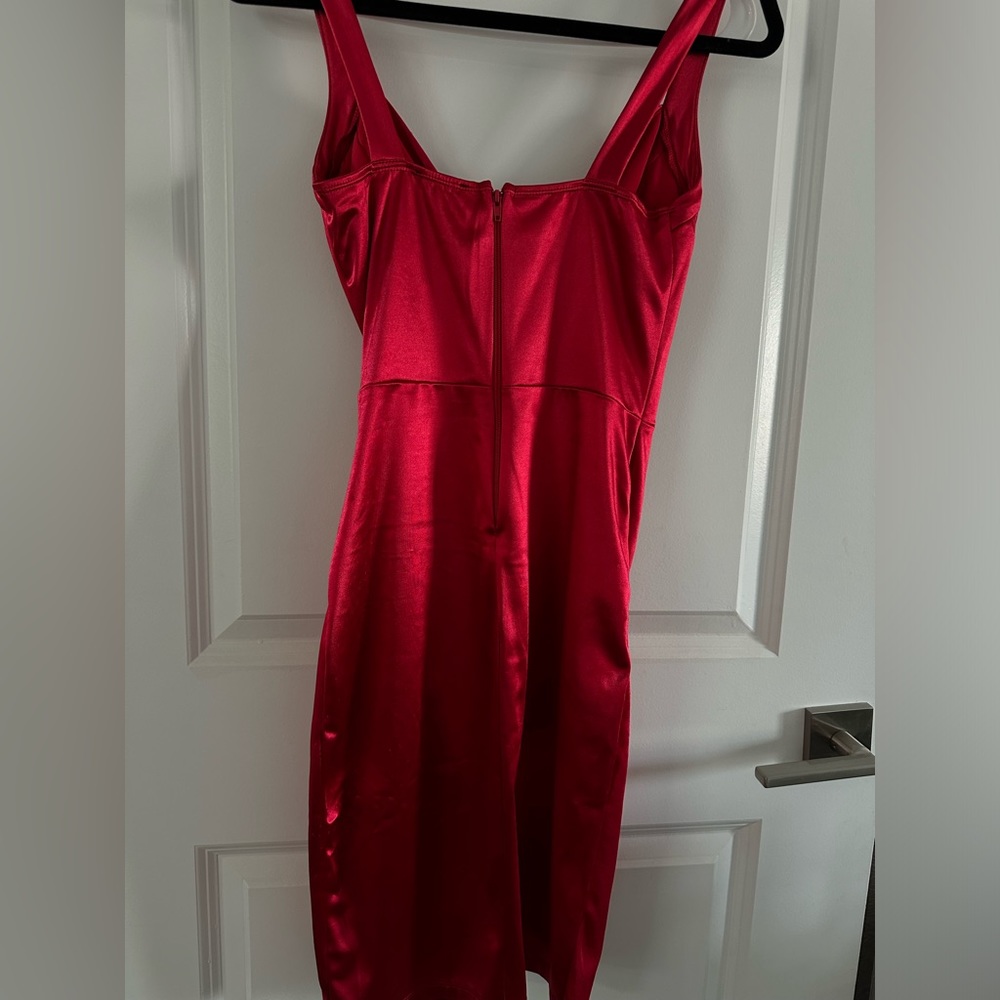 Red dress